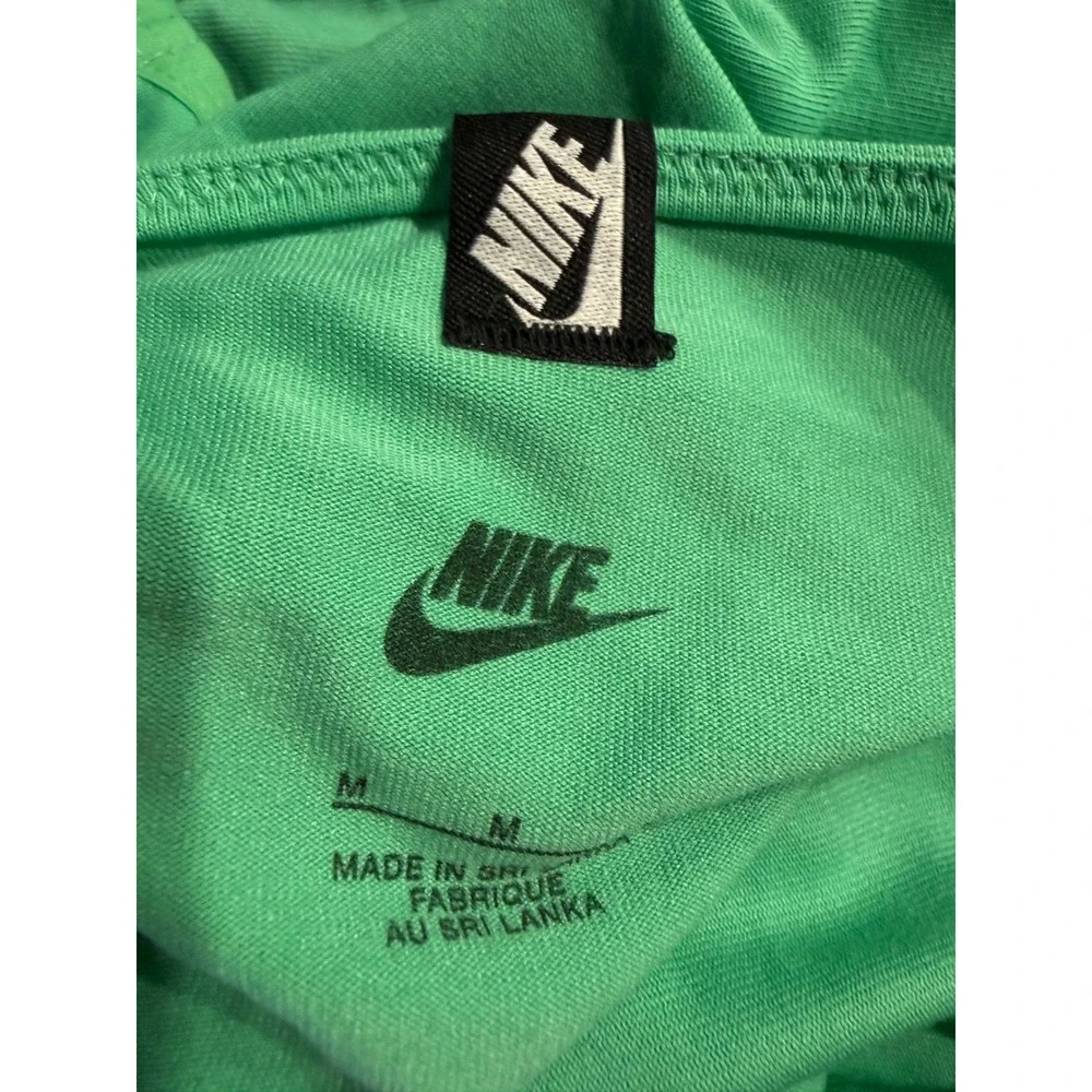 Nike Womens Streetwear Bodysuit Green FJ5219-363 Medium NWT